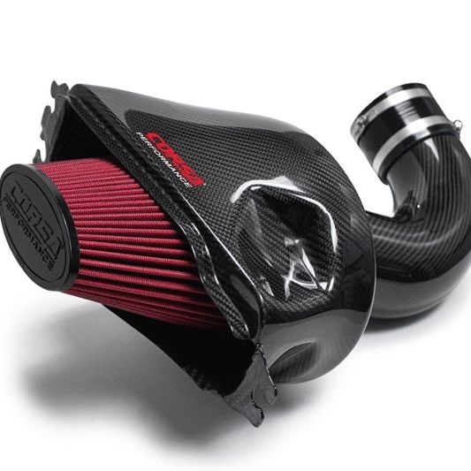 Corsa 14-19 Chevrolet Corvette C7 6.2L V8 Carbon Fiber Air Intake w/ DryTech Filter (Not Fit Z06ZR1)-tuningsupply.com