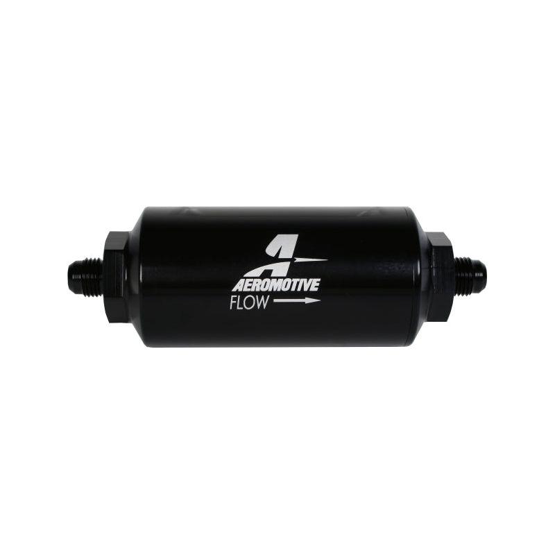 Aeromotive In-Line Filter - (AN-06 Male) 100 Micron Stainless Steel Element-tuningsupply.com