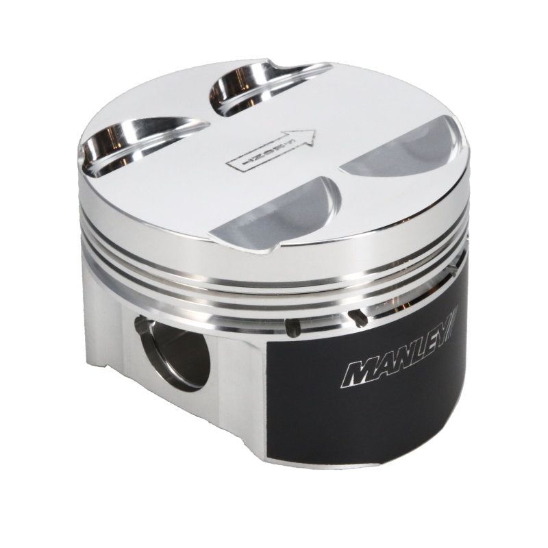 Manley 03-06 Evo 8/9 (7 Bolt 4G63T) 85mm STD Bore 9.0:1 Dish Pistons w/ Rings-tuningsupply.com