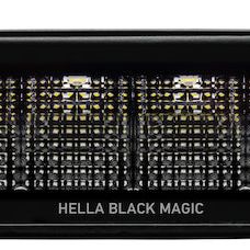 Hella Universal Black Magic 6 L.E.D. Mini Light Bar - Flood Beam-tuningsupply.com