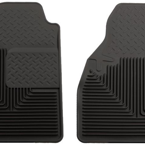 Husky Liners 00-06 Chevy Silverado/Suburban/GMC Sierra/Yukon Heavy Duty Black Front Floor Mats-tuningsupply.com