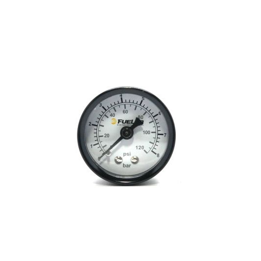 Fuelab 1.5in Fuel Pressure Gauge - EFI - Range 0-120 PSI (Dual Bar/PSI Scale)-tuningsupply.com