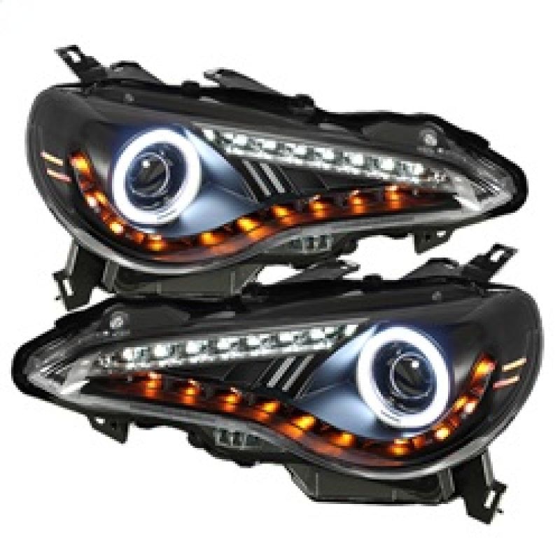 Spyder Scion FRS 12-14 Projector Headlights CCFL Halo DRL LED Black PRO-YD-SFRS12-CCFL-BK-Headlights-SPYDER-SPY5075383-SMINKpower Performance Parts