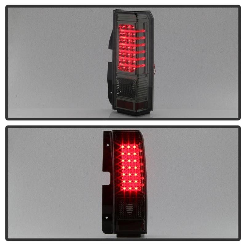 Xtune Hummer H3 06-09 ( Non H3T ) LED Tail Lights Smoke ALT-ON-HH306-LED-SM - SMINKpower Performance Parts SPY5013064 SPYDER