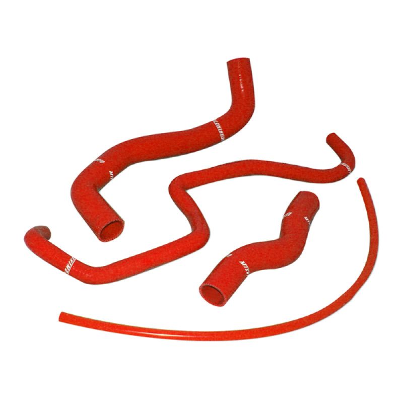 Mishimoto 03-06 Nissan 350Z Red Silicone Hose Kit-tuningsupply.com