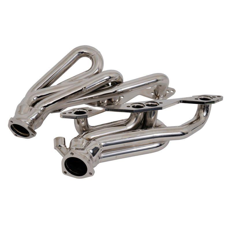 BBK 96-98 GM Truck SUV 5.0 5.7 Shorty Tuned Length Exhaust Headers - 1-5/8 Titanium Ceramic-tuningsupply.com