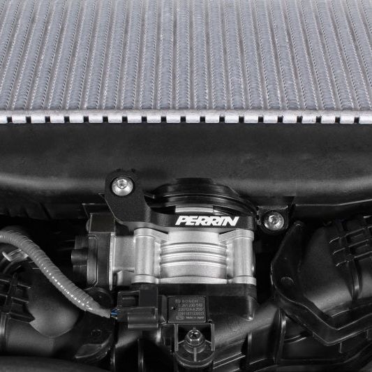 Perrin 2022+ Subaru WRX/19-23 Ascent/Legacy/Outback Top Mount Intercooler Bracket - Black-tuningsupply.com