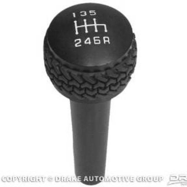 DV8 Offroad 2005-2010 Jeep TJ/JK 6-Speed Shift Knob Black Finish-tuningsupply.com