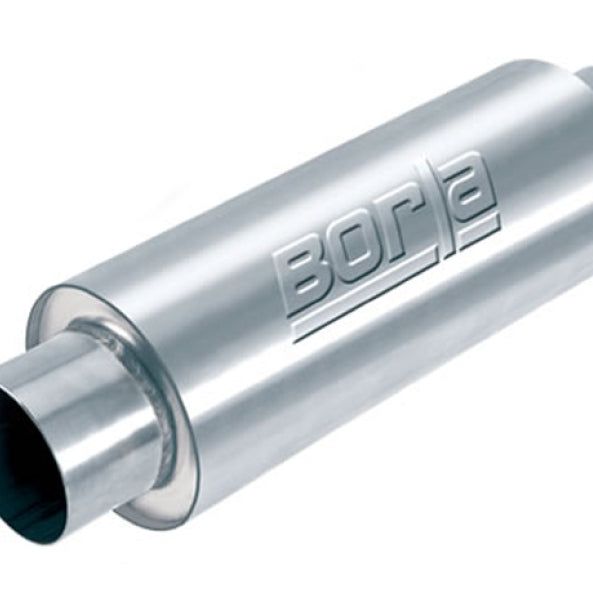 Borla XR-1 Racing Sportsman 3.5 inch Center-Center 15in x 5in Round Muffler-tuningsupply.com