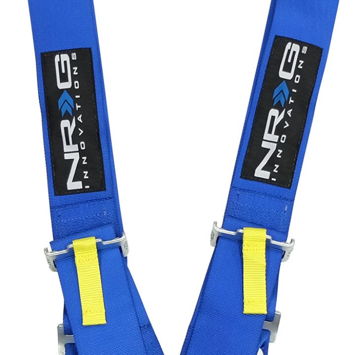 NRG SFI 16.1 5PT 3in. Seat Belt Harness / Cam Lock - Blue-Seat Belts & Harnesses-NRG-NRGSBH-RS5PCBL-SMINKpower Performance Parts