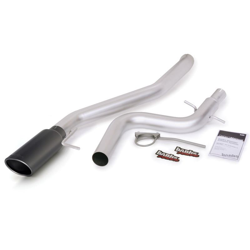 Banks Power 11-13 VW Jetta Sedan/Wagon 2.0L TDI Monster Exhaust Sys - SS Single Exhaust w/ Black Tip-tuningsupply.com