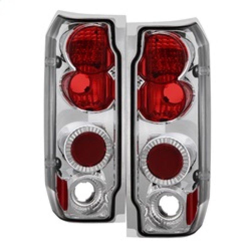 Spyder Ford F150 87-96/Ford Bronco 88-96 Euro Style Tail Lights Chrome ALT-YD-FF15089-C-Tail Lights-SPYDER-SPY5003317-SMINKpower Performance Parts