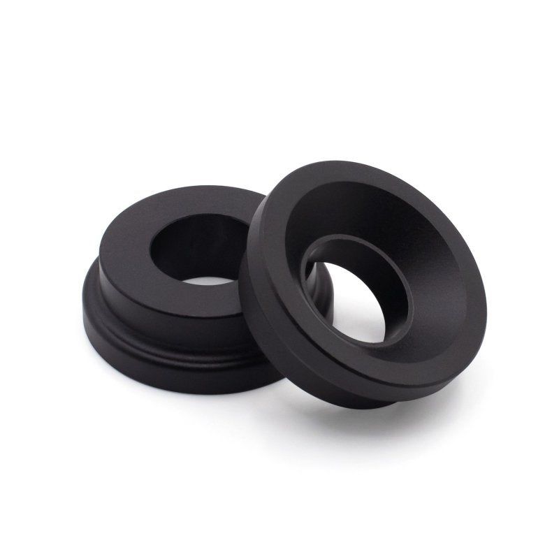 BLOX 2-Piece Billet Aluminum Solid Shifter Bushing B-Series Transmissions - Black-tuningsupply.com