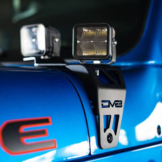 DV8 Offroad 20-22 Jeep JL 392/ Jeep JT Mojave Edition Dual Pod Light Mounts-tuningsupply.com