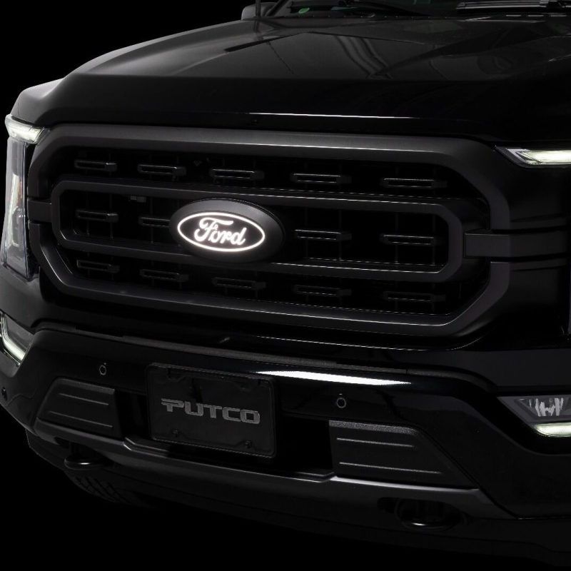 Putco 23-24 Ford Super Duty Front Luminix Ford Led Grille Emblems-tuningsupply.com