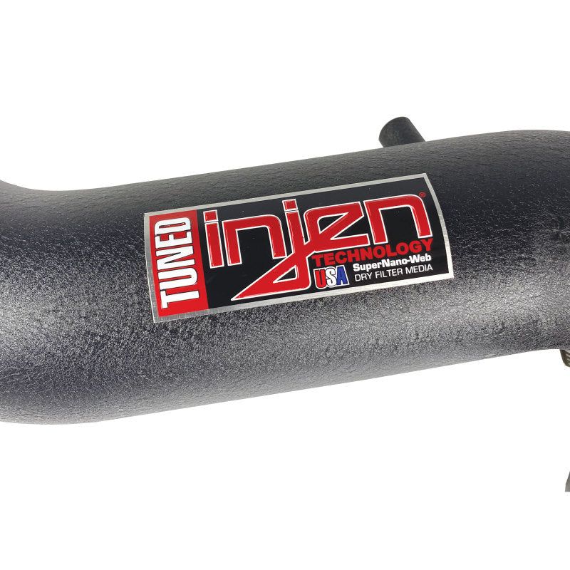 Injen 16-20 Dodge Durango / Jeep Grand Cherokee 3.6L V6 Wrinkled Black PF Short Ram Cold Air Intake-tuningsupply.com