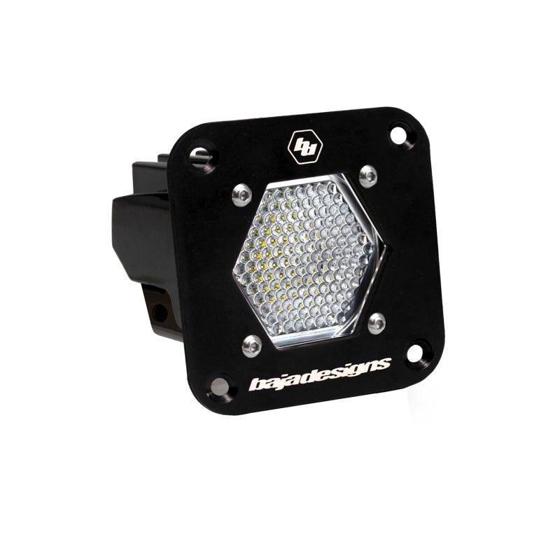 Baja Designs LED Light Pod Flush Mount Clear S1 Work/Scene Pattern-tuningsupply.com