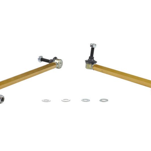 Whiteline 10+ Chevy Camaro FR Coupe Front Sway Bar - Link Assy H/D Adj Steel Ball (360mm C to C)-Sway Bar Endlinks-Whiteline-WHLKLC178-SMINKpower Performance Parts