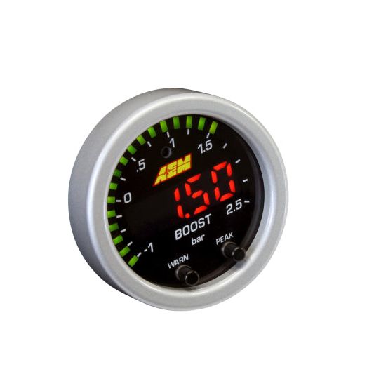 AEM X-Series Boost Pressure -30inHg 35psi Gauge-tuningsupply.com