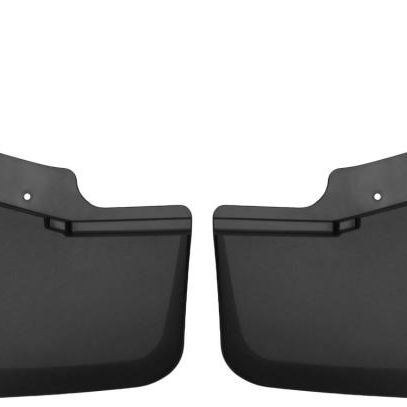 Husky Liners 15 Chevrolet Silverado 3500 HD Black Dually Rear Mud Guards-tuningsupply.com