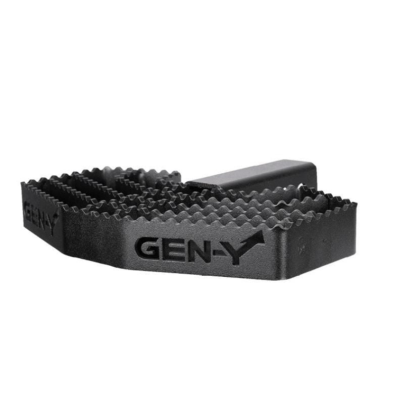 Gen-Y 2in Shank Heavy-Duty 500lb Capacity Serrated Hitch Step-tuningsupply.com