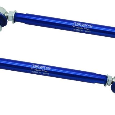 SuperPro 2008 Pontiac G8 Base Front HD Adjustable End Link Set (10mm Studs 300mm-345mm Length) - SMINKpower Performance Parts SPRTRC10245 Superpro