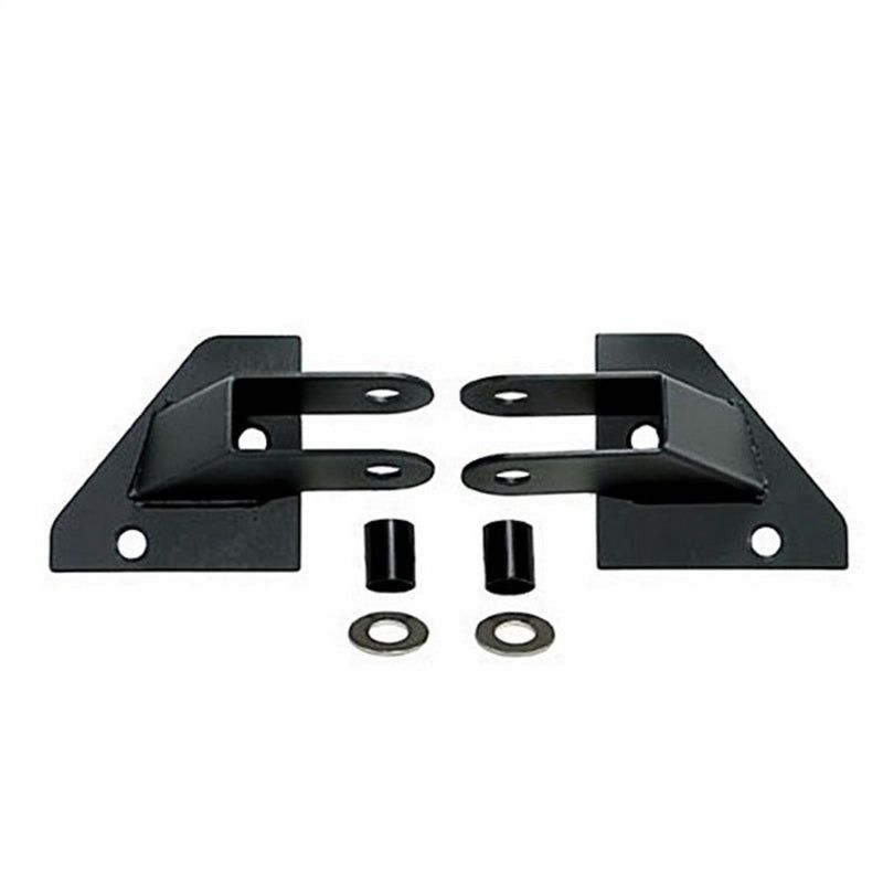 Rugged Ridge 87-95 Jeep Wrangler YJ Black Mirror Relocation Brackets - SMINKpower Performance Parts RUG11025.01 Rugged Ridge