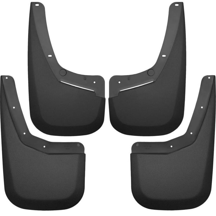 Husky Liners 07-13 Chevy Silverado 1500 LT / 07-14 Siverado 2500HD Front and Rear Mud Guards - Black-tuningsupply.com