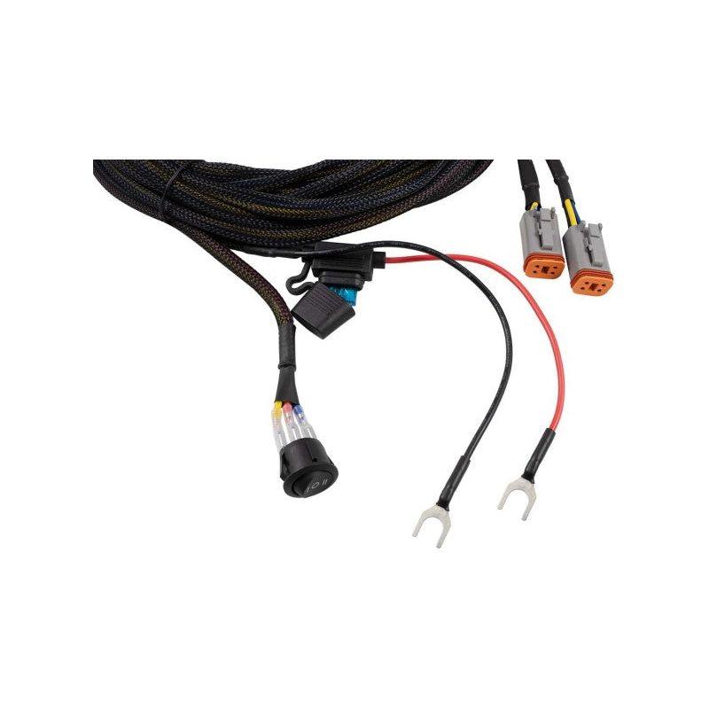 Diode Dynamics Light Duty Dual Output 3-way 4-pin Wiring Harness-tuningsupply.com