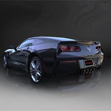 Corsa 2014-2020 Chevrolet Corvette 6.2L V8 Quad 45in Polished Black Pro-Series Tip Kit-tuningsupply.com