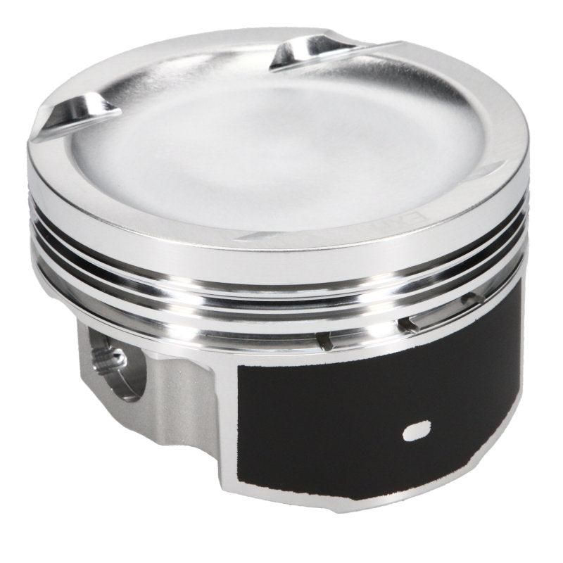 JE Pistons VW TSI 2.0 Turbo 83mm Bore +.50mm Oversize 9.6:1 CR -7.8cc Dish Piston (Set of 4)-tuningsupply.com