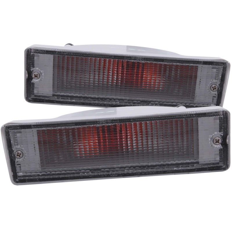 ANZO 1988-1995 Nissan Pathfinder Euro Parking Lights Chrome-tuningsupply.com