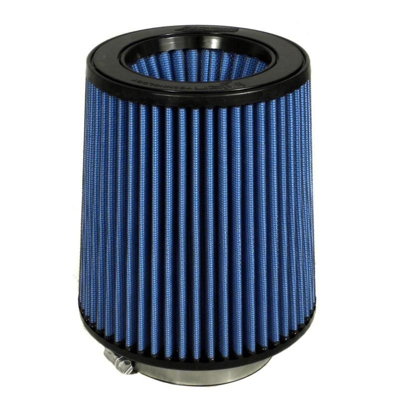 Injen Nanofiber Dry Air Filter - 4in Flange Dia / 6 1/2in Base / 7in Tall / 5 3/8in Top-tuningsupply.com