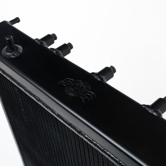 CSF 02-07 Subaru WRX/STI Radiator - Black Finish-tuningsupply.com