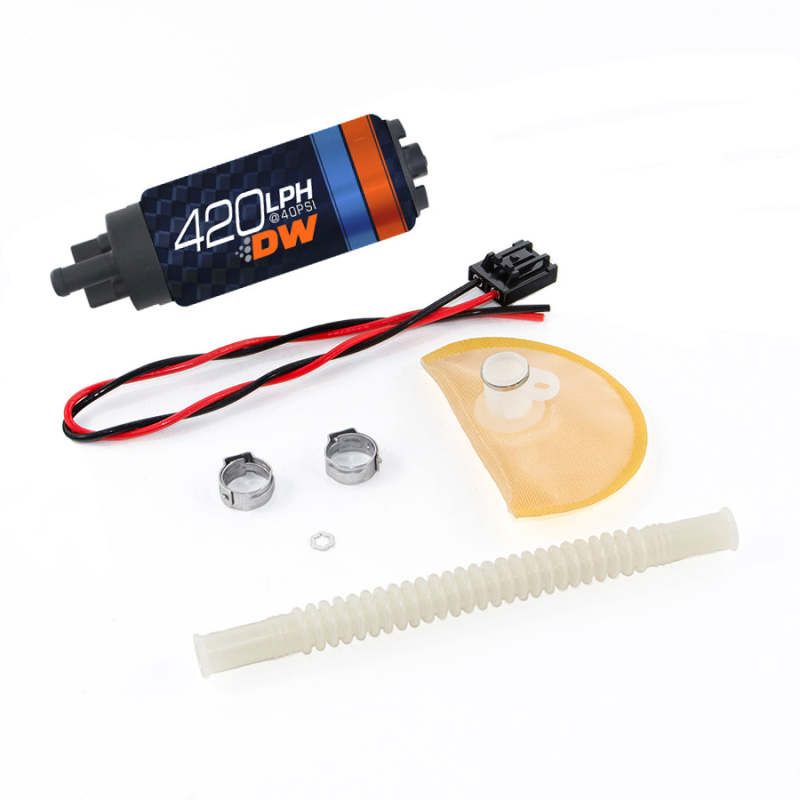 Deatschwerks DW420 Series 420lph In-Tank Fuel Pump w/ Install Kit For Nissan 370Z 2009-2015-tuningsupply.com