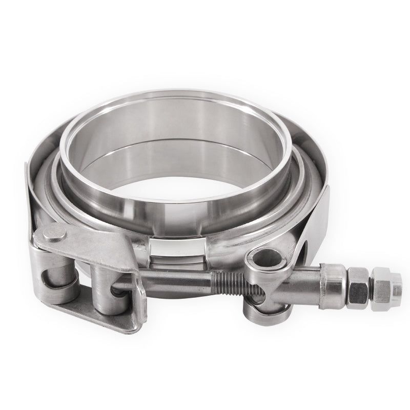 Mishimoto Stainless Steel V-Band Clamp 2.5in. (63.5mm)-tuningsupply.com