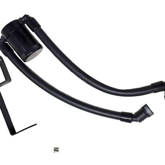 J&L 13-19 Ford Explorer Sport EcoBoost V6 Passenger Side Oil Separator 3.0 - Black Anodized-tuningsupply.com