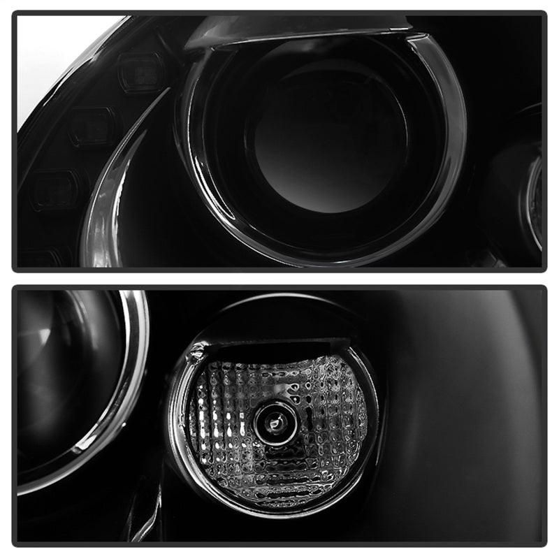 Spyder Volkswagen Beetle 06-10 Projector Headlights DRL LED Black PRO-YD-VB06-DRL-BK - SMINKpower Performance Parts SPY5080929 SPYDER