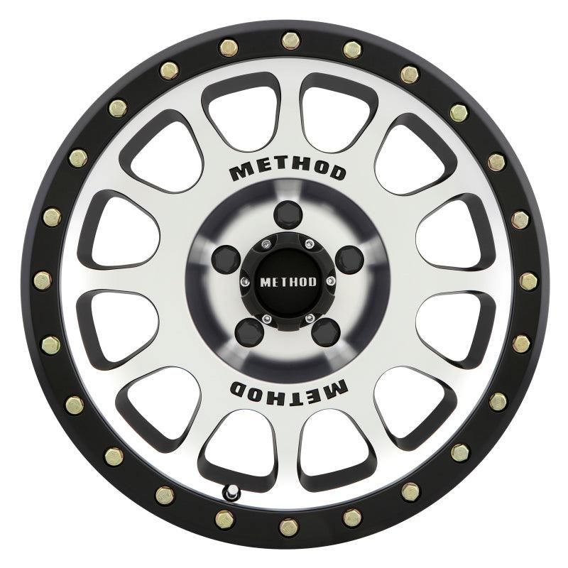 Method MR305 NV 17x8.5 0mm Offset 5x5.5 108mm CB Machined/Black Street Loc Wheel - SMINKpower Performance Parts MRWMR30578555300 Method Wheels