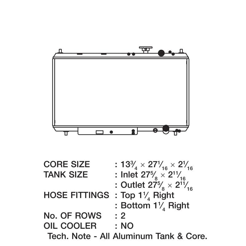 CSF 94-01 Acura Integra Radiator-tuningsupply.com