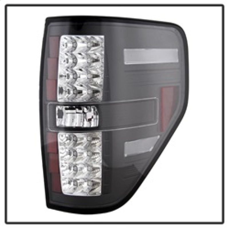 Spyder Ford F150 09-14 LED Tail Lights Black ALT-YD-FF15009-LED-BK-Tail Lights-SPYDER-SPY5008374-SMINKpower Performance Parts