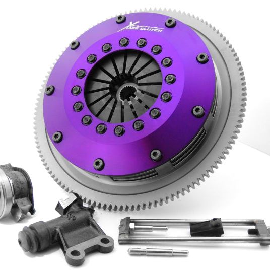 XClutch 15-21 Subaru WRX STi Base 2.5L 8in Twin Sprung Ceramic Clutch Kit - SMINKpower Performance Parts XCLXKSU20521-2B XCLUTCH