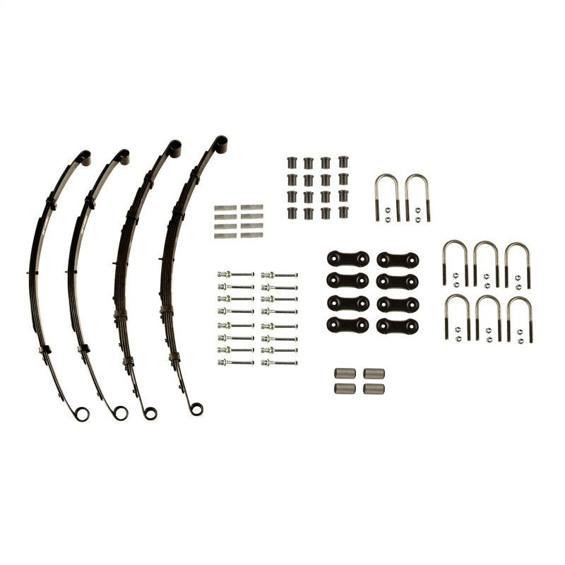 Omix Leaf Spring Kit W/O Shocks- 87-95 Jeep Wrangler-tuningsupply.com