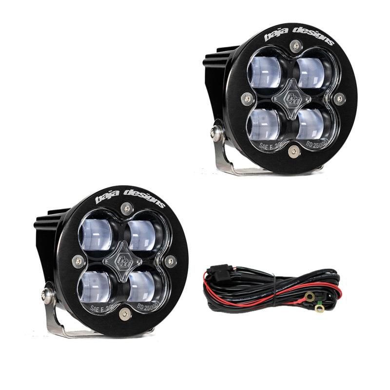 Baja Designs Squadron R SAE LED Spot Light - Clear - Pair-tuningsupply.com