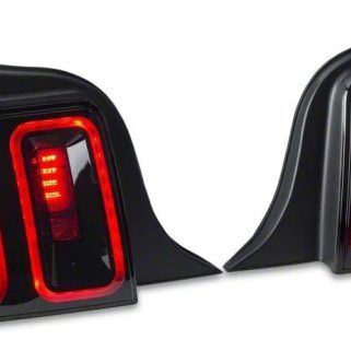 Raxiom 05-09 Ford Mustang Gen5 Tail Lights- Black Housing (Smoked Lens) - SMINKpower Performance Parts RAX49169 Raxiom