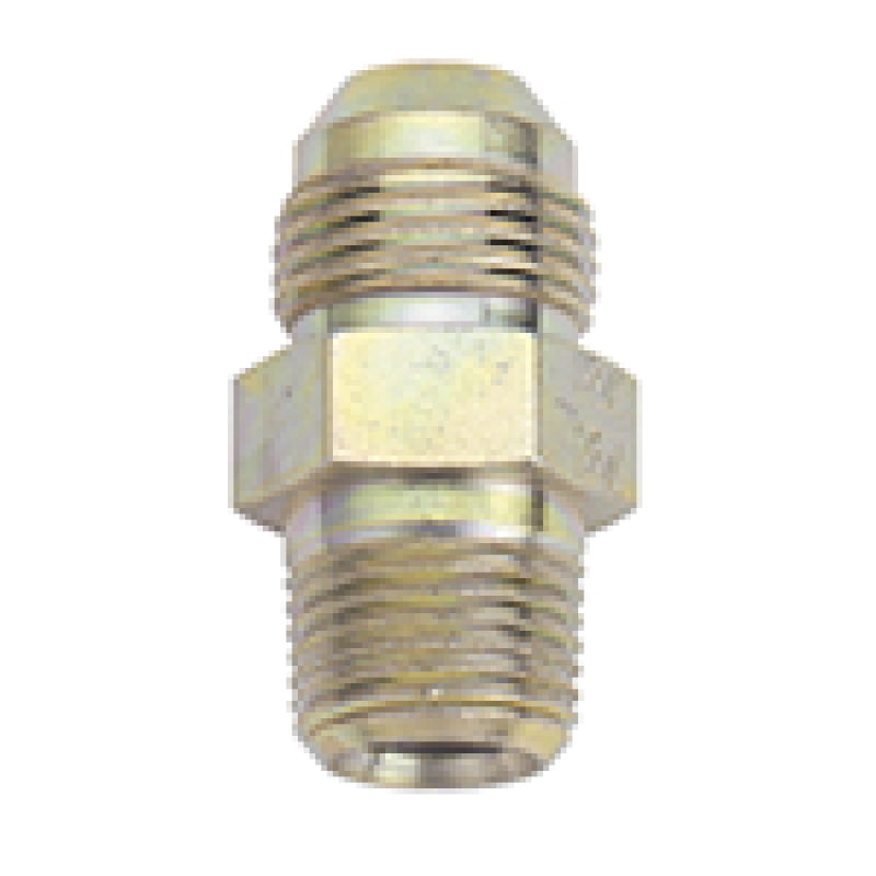 Fragola -4AN x 1/8 NPT Straight Adapter - Steel-tuningsupply.com