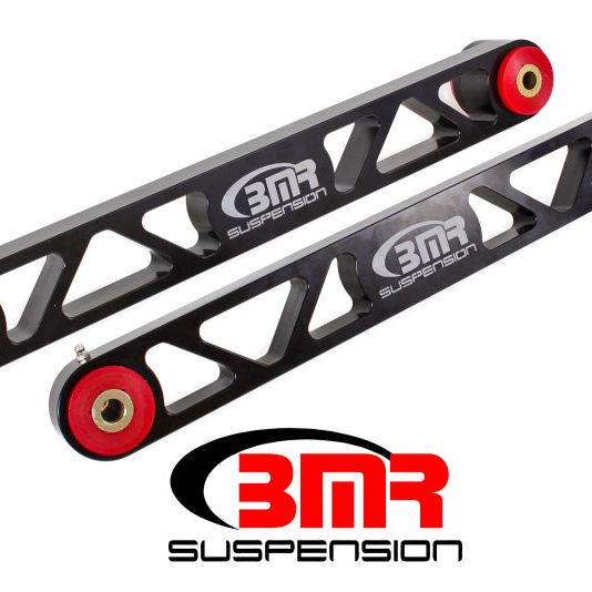 BMR 05-14 S197 Mustang Billet Aluminum Lower Control Arms (Polyurethane) - Black Anodized-tuningsupply.com