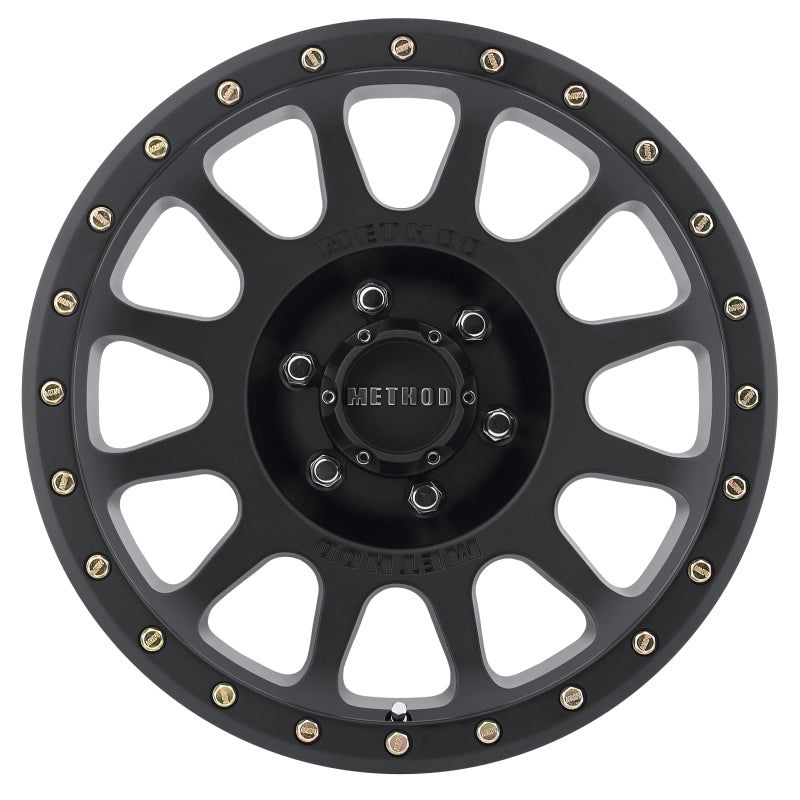 Method MR305 NV 20x9 +18mm Offset 6x5.5 108mm CB Matte Black Wheel-tuningsupply.com