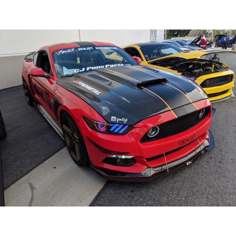 Oracle 15-17 Ford Mustang V6/GT/Shelby Dynamic DRL Upgrade w/ Halo Kit - ColorSHIFT - Dynamic - SMINKpower Performance Parts ORL1335-332 ORACLE Lighting