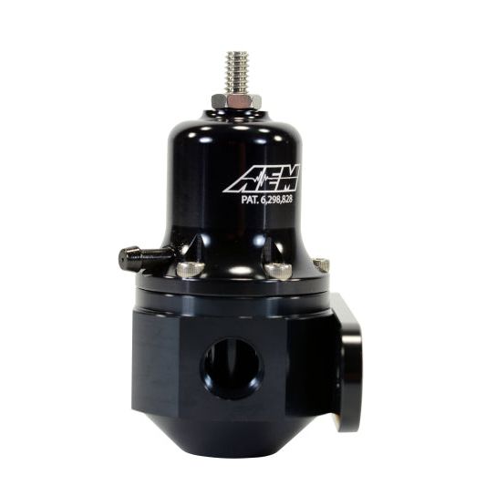 AEM High Capacity Universal Black Adjustable Fuel Pressure Regulator-tuningsupply.com